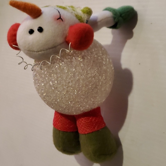 New Lighted changing colors Snowman about 9" Home Interiors - Picture 6 of 7